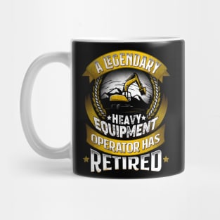 Funny Excavator Heavy Machines Operator Mug